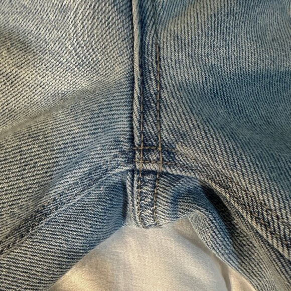 American Eagle Jeans Size 6 Regular Inseam 27 inches Mom Straight Stretch - Picture 10 of 13